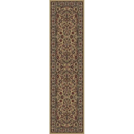 CONCORD GLOBAL 10 ft. 11 in. x 15 ft. Persian Classics Kashan - Gold 2021T